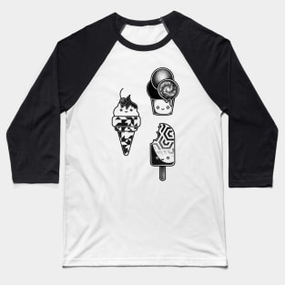 Ice cream Baseball T-Shirt